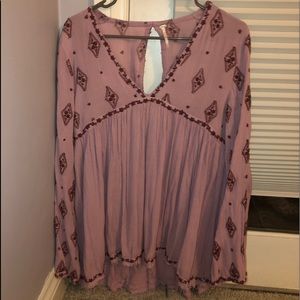 Free People long shirt